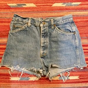 🌵🍹Vintage High Waisted Jean Shorts Cut Offs🍹🌵